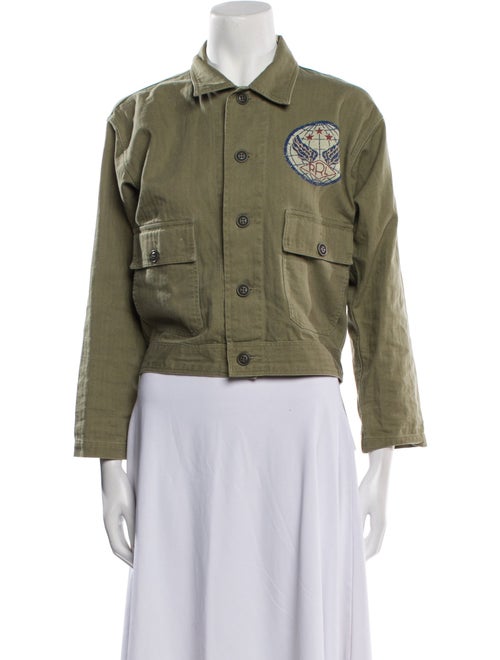 RRL & Co. Graphic Print Utility Jacket