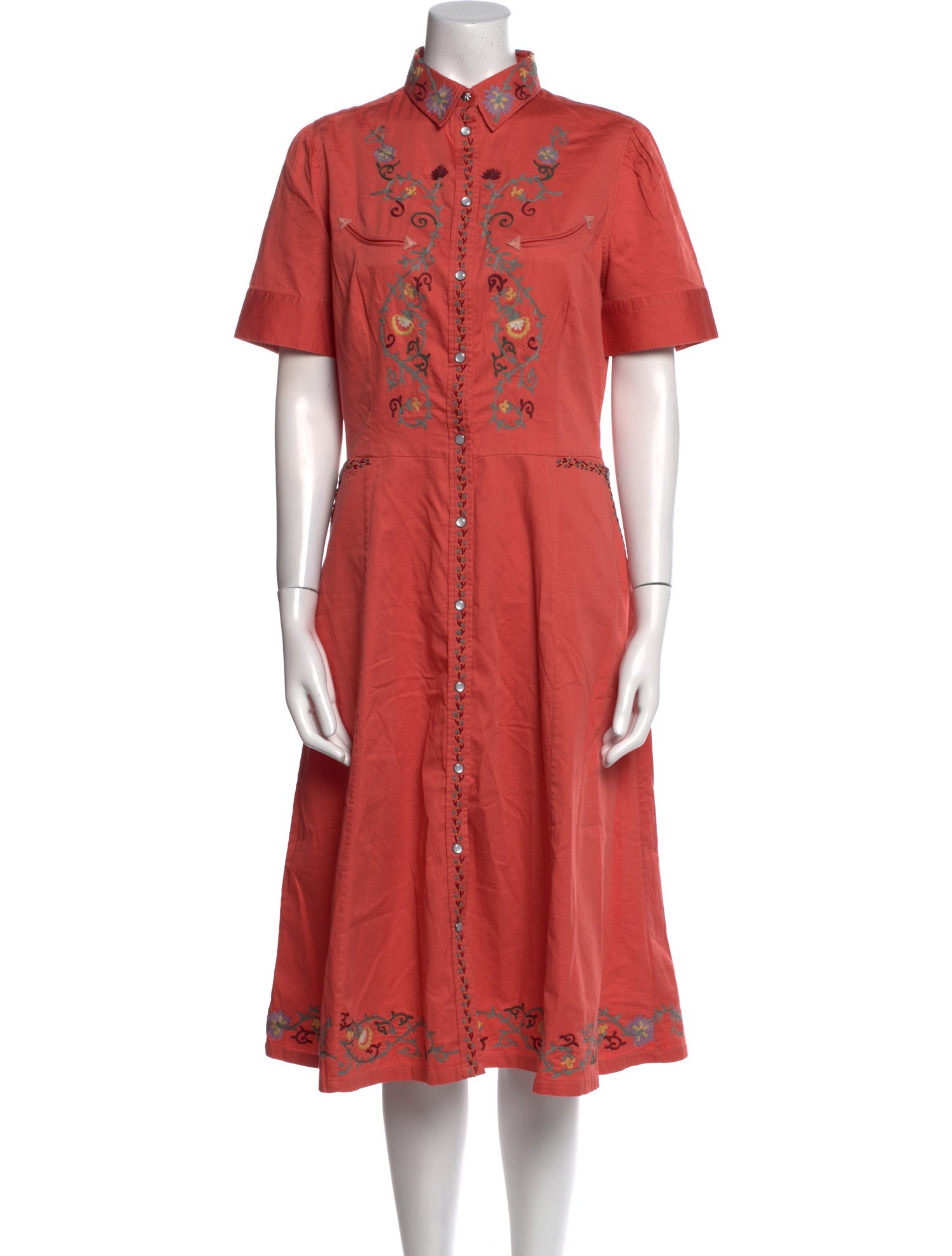 RRL & Co. Mock Neck Midi Length Dress w/ Tags