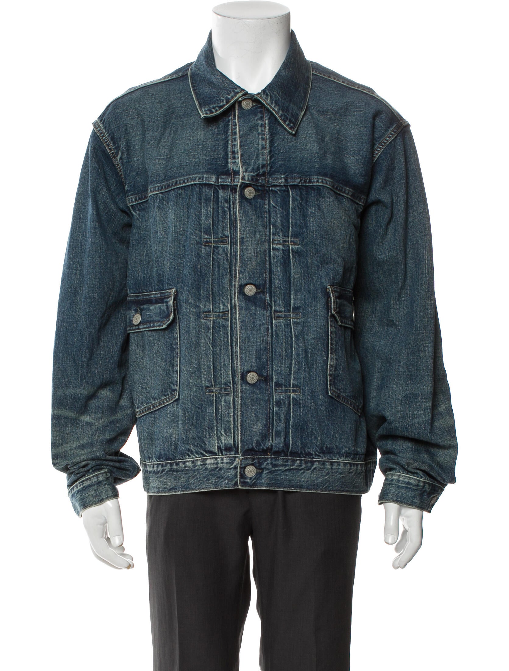 RRL & Co. Signature Logo Denim Jacket