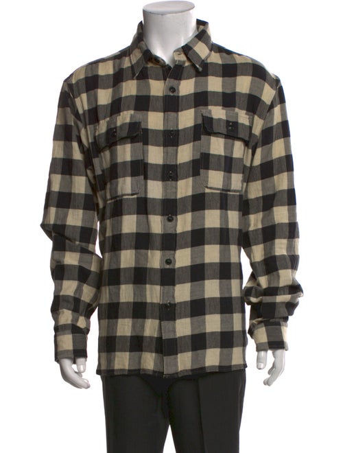 RRL & Co. Plaid Print Long Sleeve Shirt