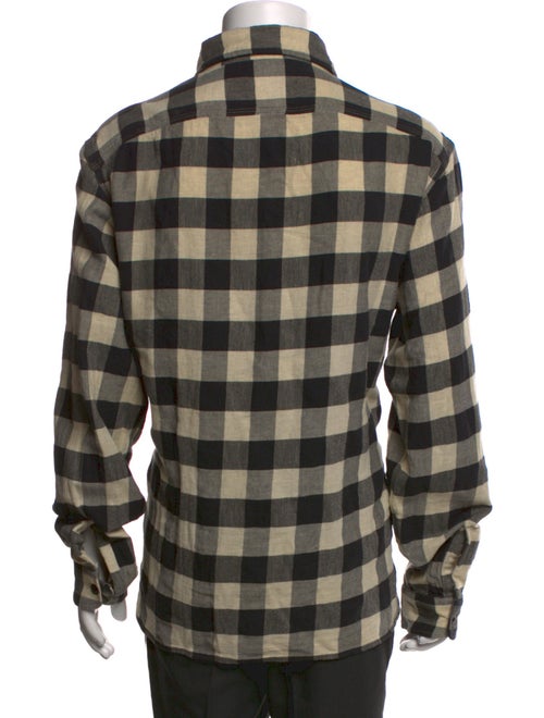 RRL & Co. Plaid Print Long Sleeve Shirt