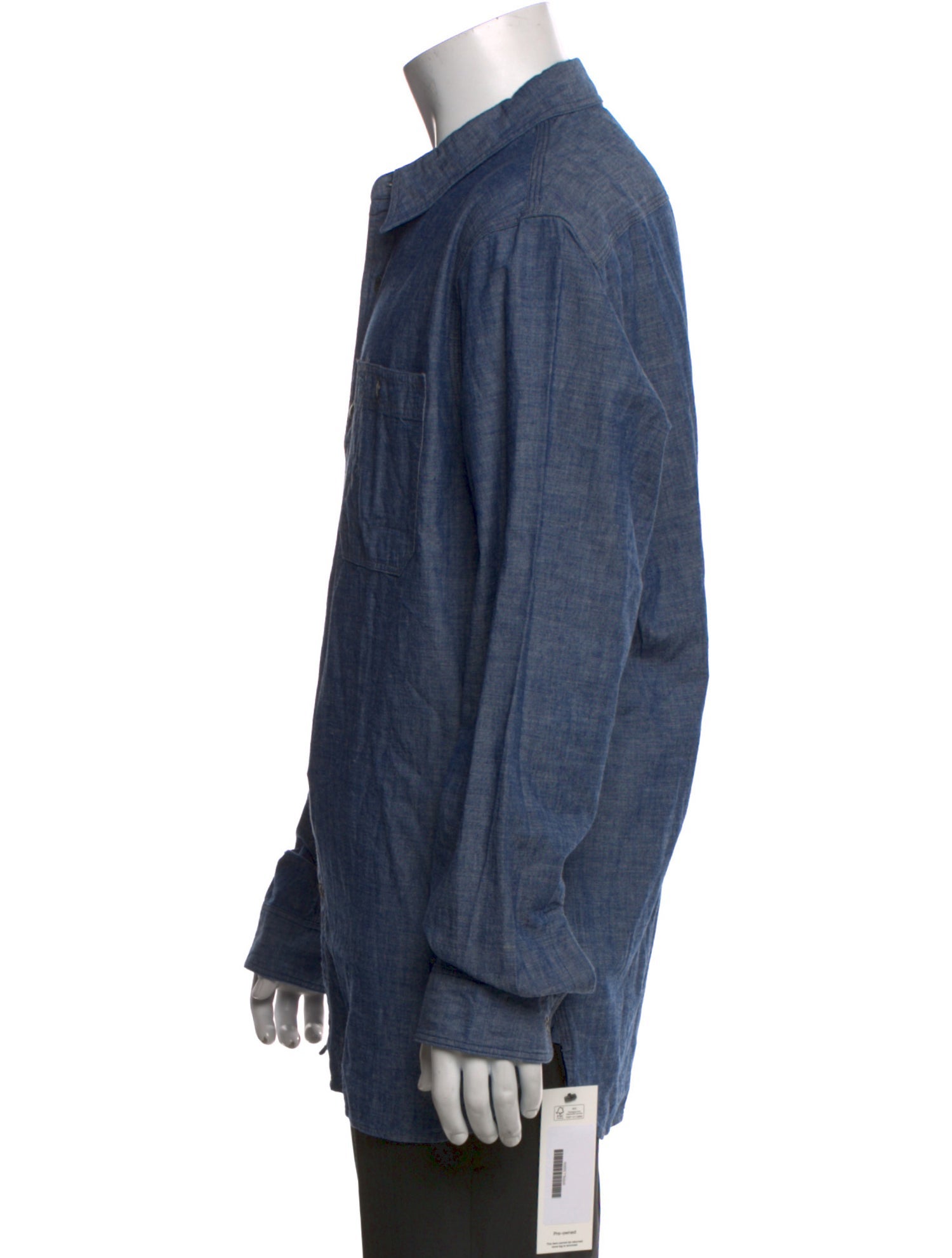 RRL & Co. Long Sleeve Denim Shirt