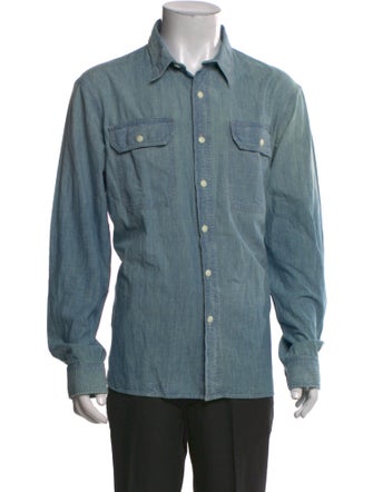 RRL & Co. Long Sleeve Denim Shirt