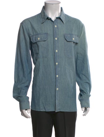 RRL & Co. Long Sleeve Denim Shirt