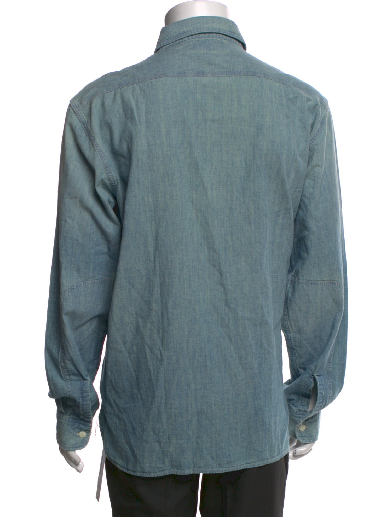 RRL & Co. Long Sleeve Denim Shirt