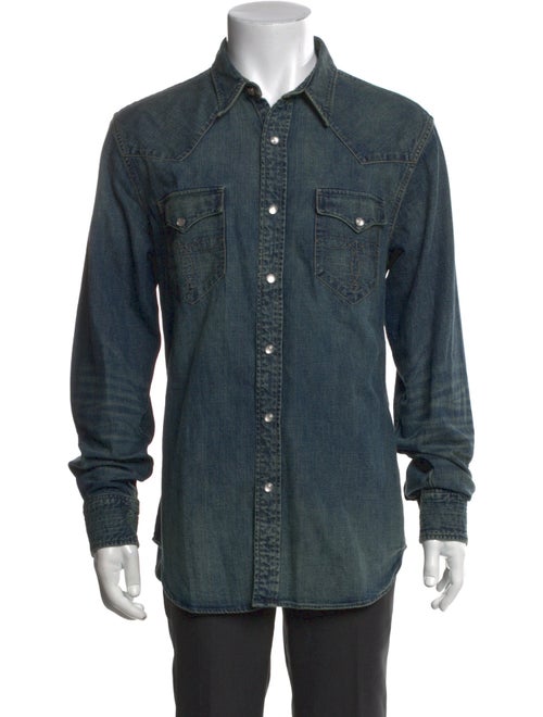 RRL & Co. Long Sleeve Denim Shirt