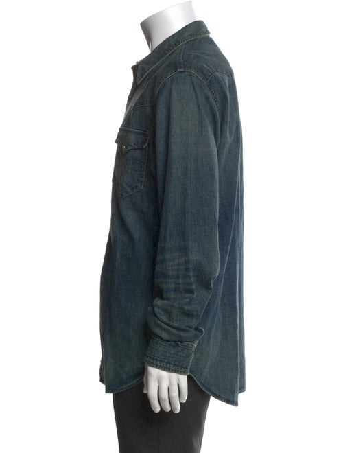 RRL & Co. Long Sleeve Denim Shirt