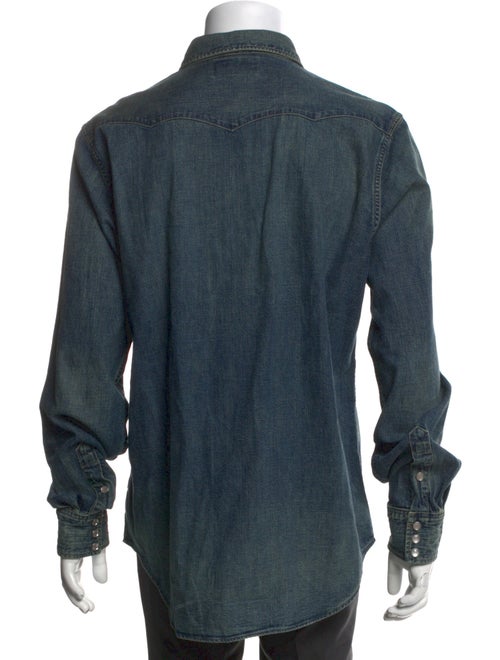 RRL & Co. Long Sleeve Denim Shirt