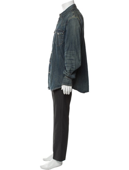 RRL & Co. Long Sleeve Denim Shirt