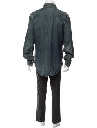 RRL & Co. Long Sleeve Denim Shirt