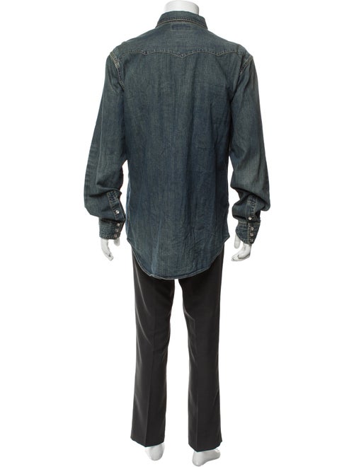 RRL & Co. Long Sleeve Denim Shirt