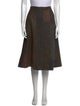 RRL & Co. Wool Midi Length Skirt