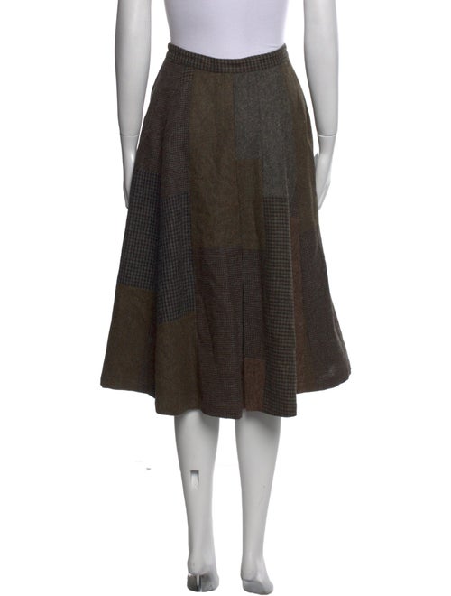 RRL & Co. Wool Midi Length Skirt