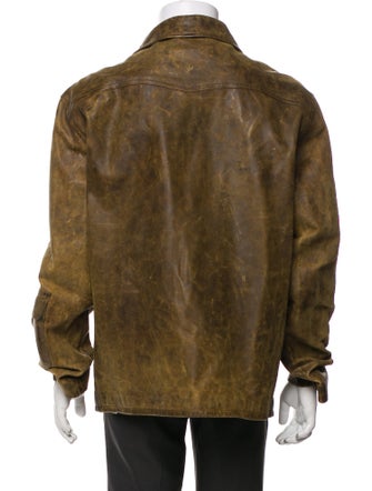 RRL & Co. Leather Utility Jacket