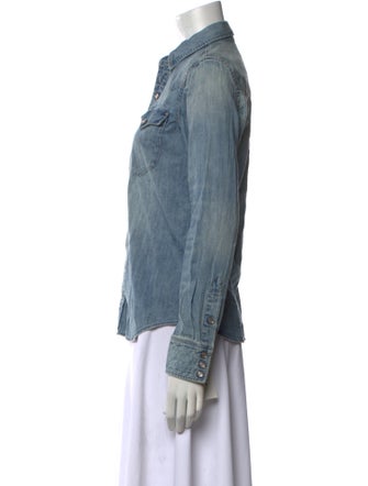 RRL & Co. Long Sleeve Button-Up Top