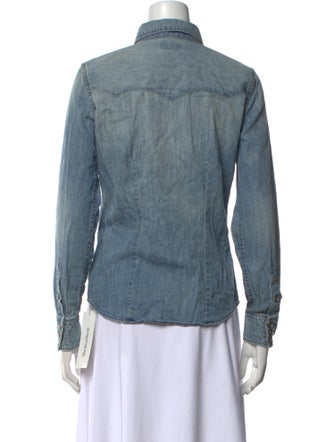 RRL & Co. Long Sleeve Button-Up Top