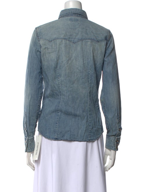 RRL & Co. Long Sleeve Button-Up Top