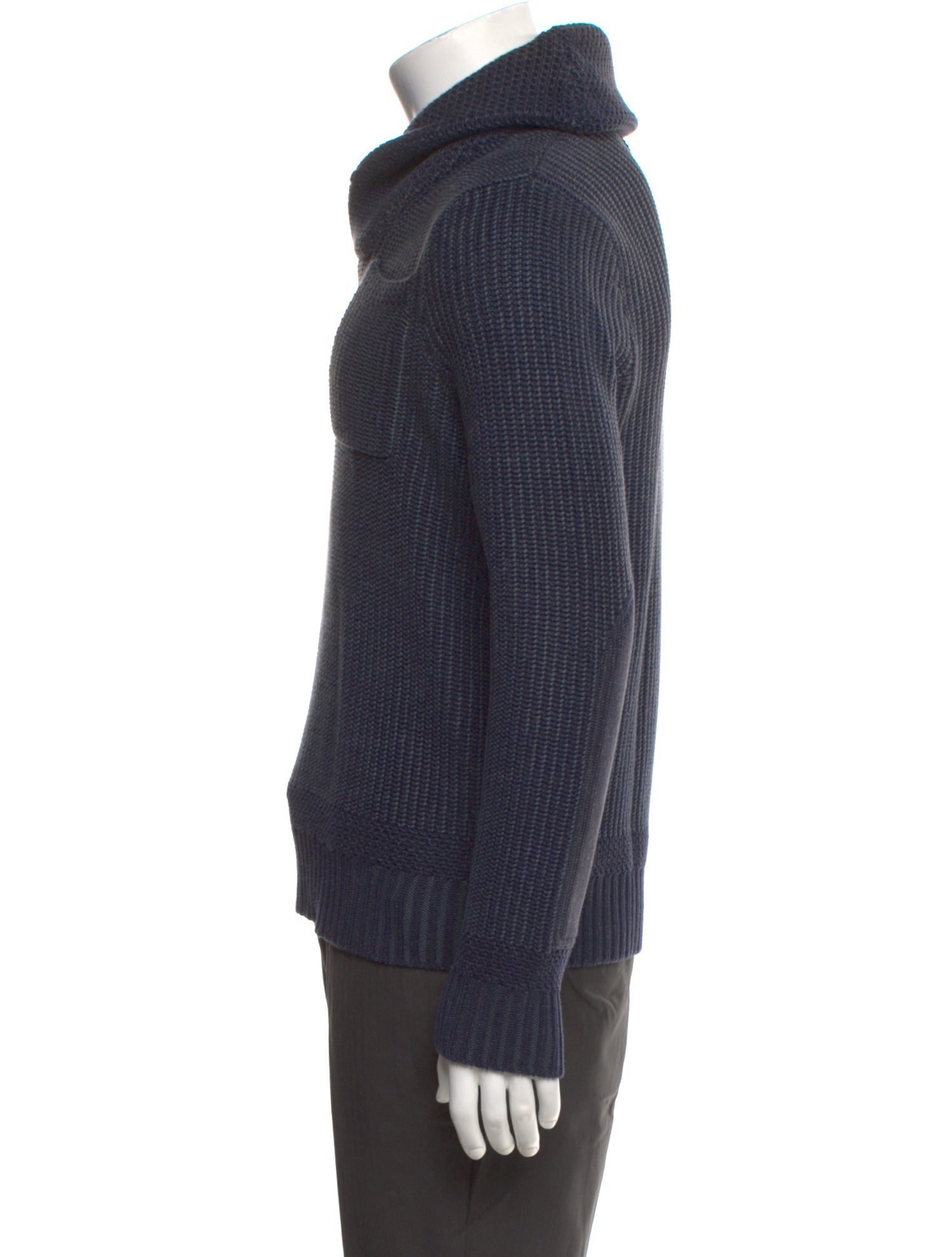 RRL & Co. Mock Neck Long Sleeve Pullover