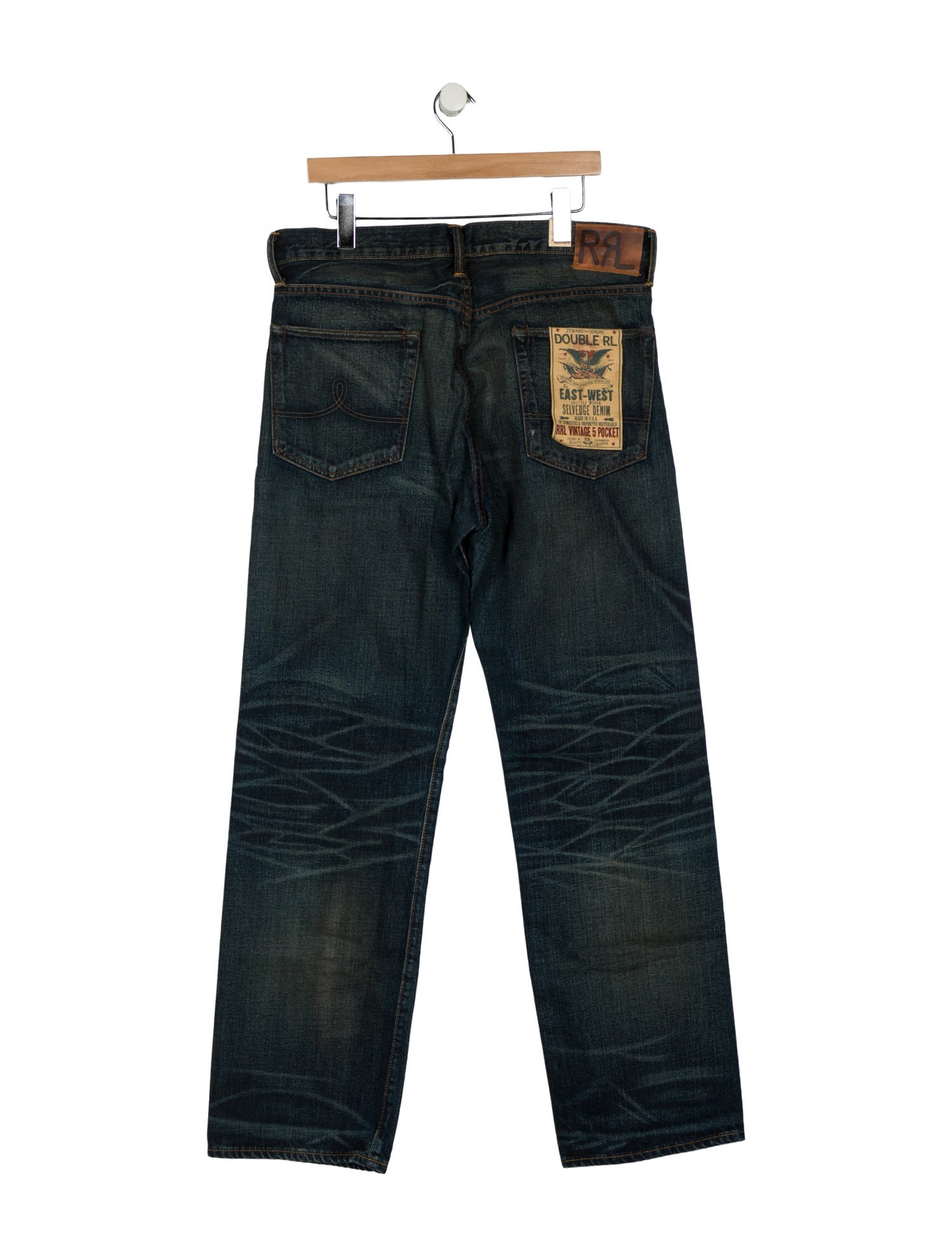 RRL & Co. Straight-Leg Jeans w/ Tags