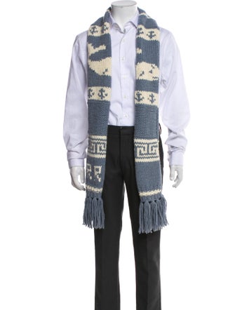 RRL & Co. Wool Printed Scarf