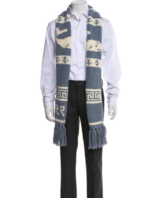 RRL & Co. Wool Printed Scarf