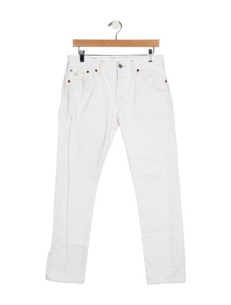 RRL & Co. High-Rise Straight Leg Jeans