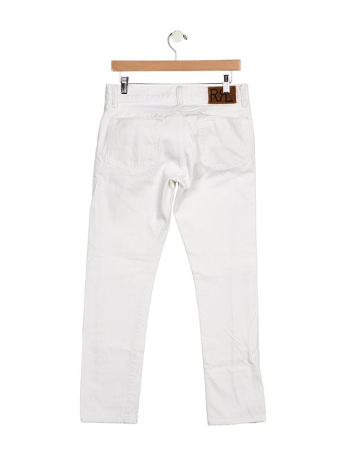 RRL & Co. High-Rise Straight Leg Jeans