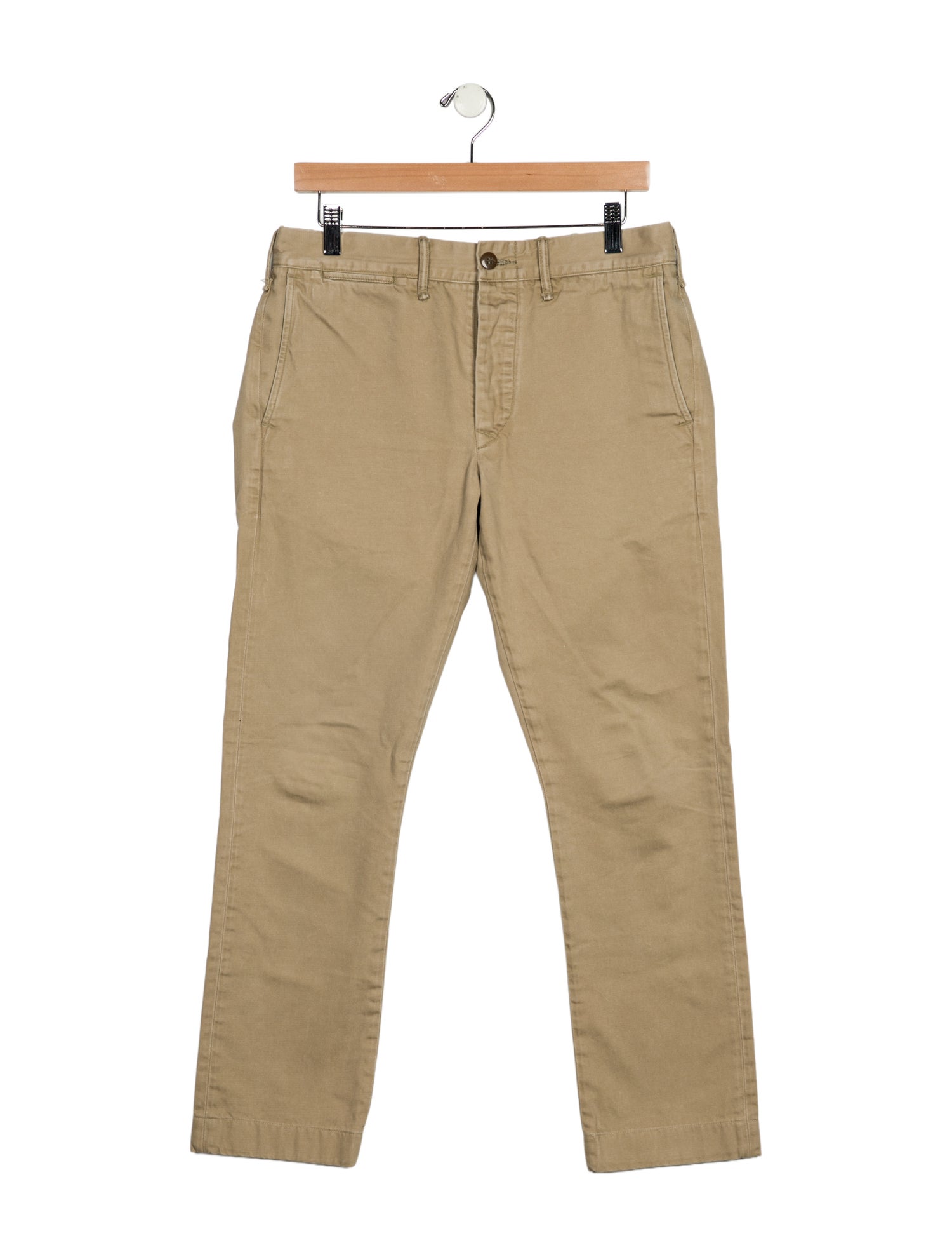 RRL & Co. High-Rise Straight Leg Jeans