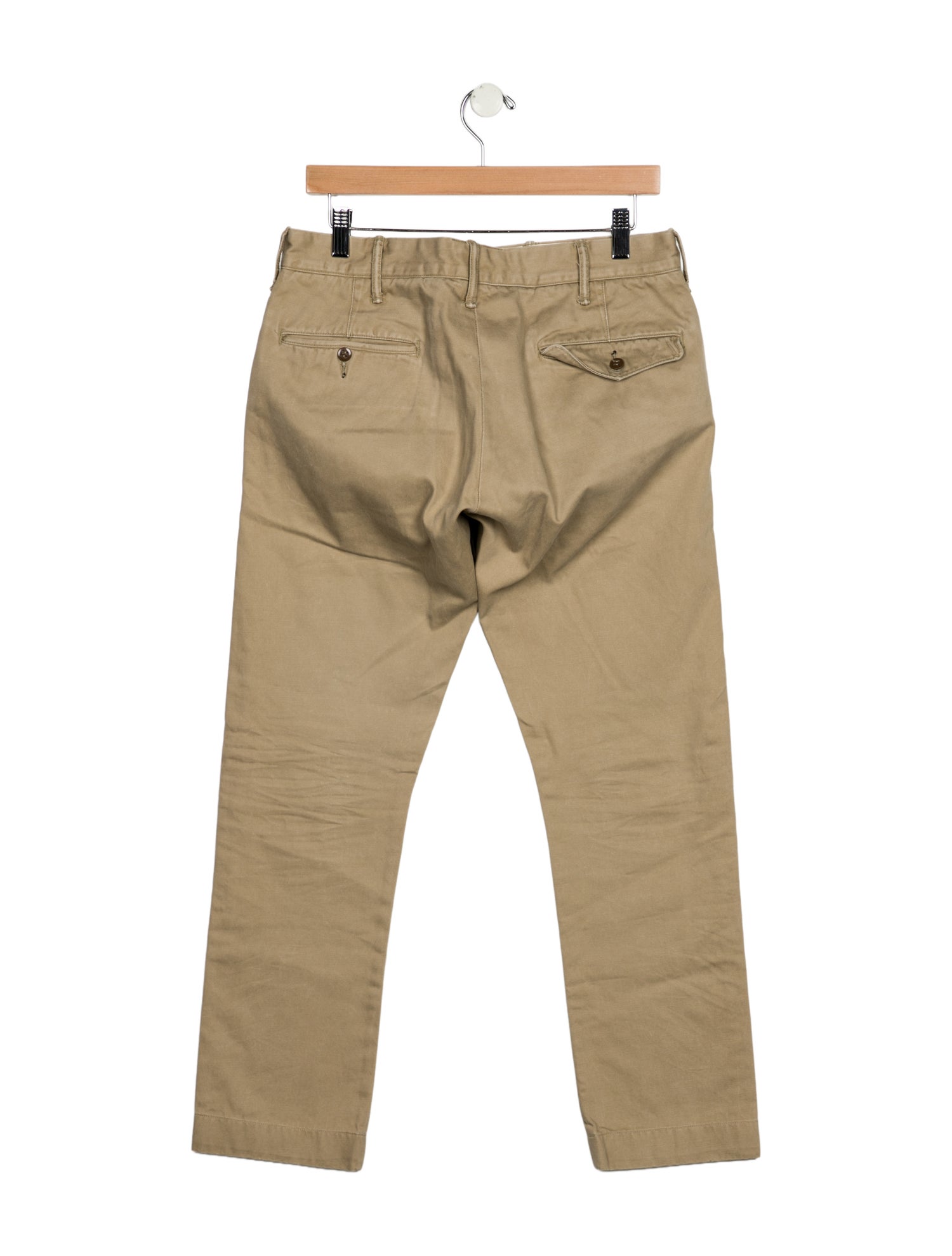 RRL & Co. High-Rise Straight Leg Jeans