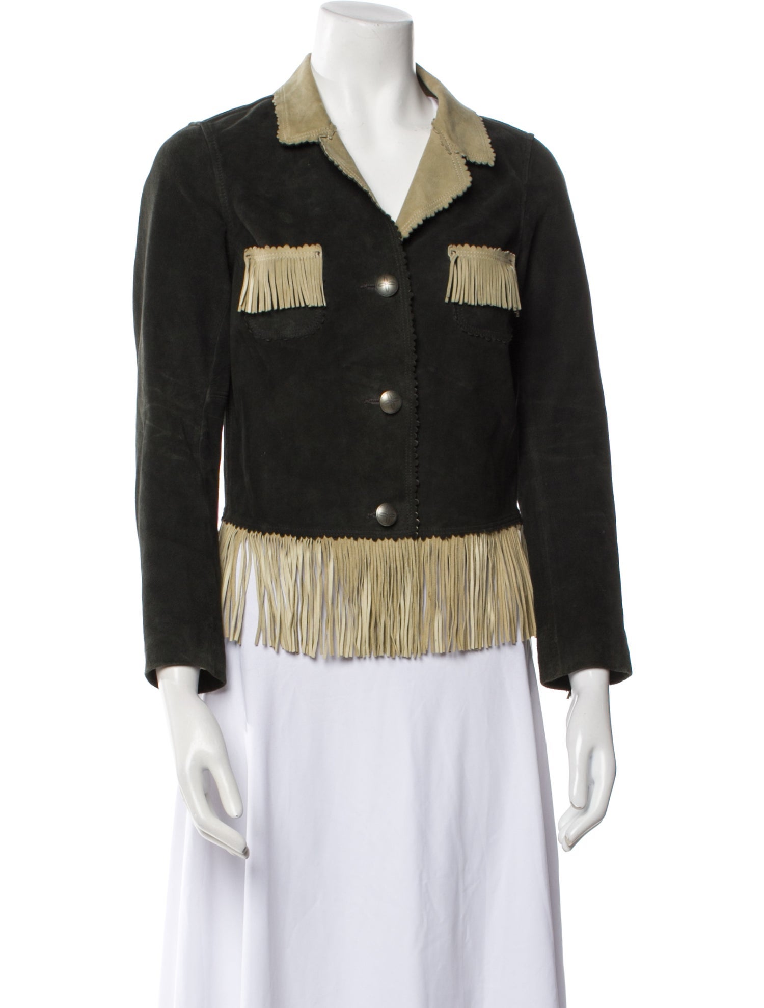 RRL & Co. Suede Biker Jacket