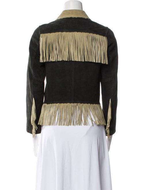 RRL & Co. Suede Biker Jacket