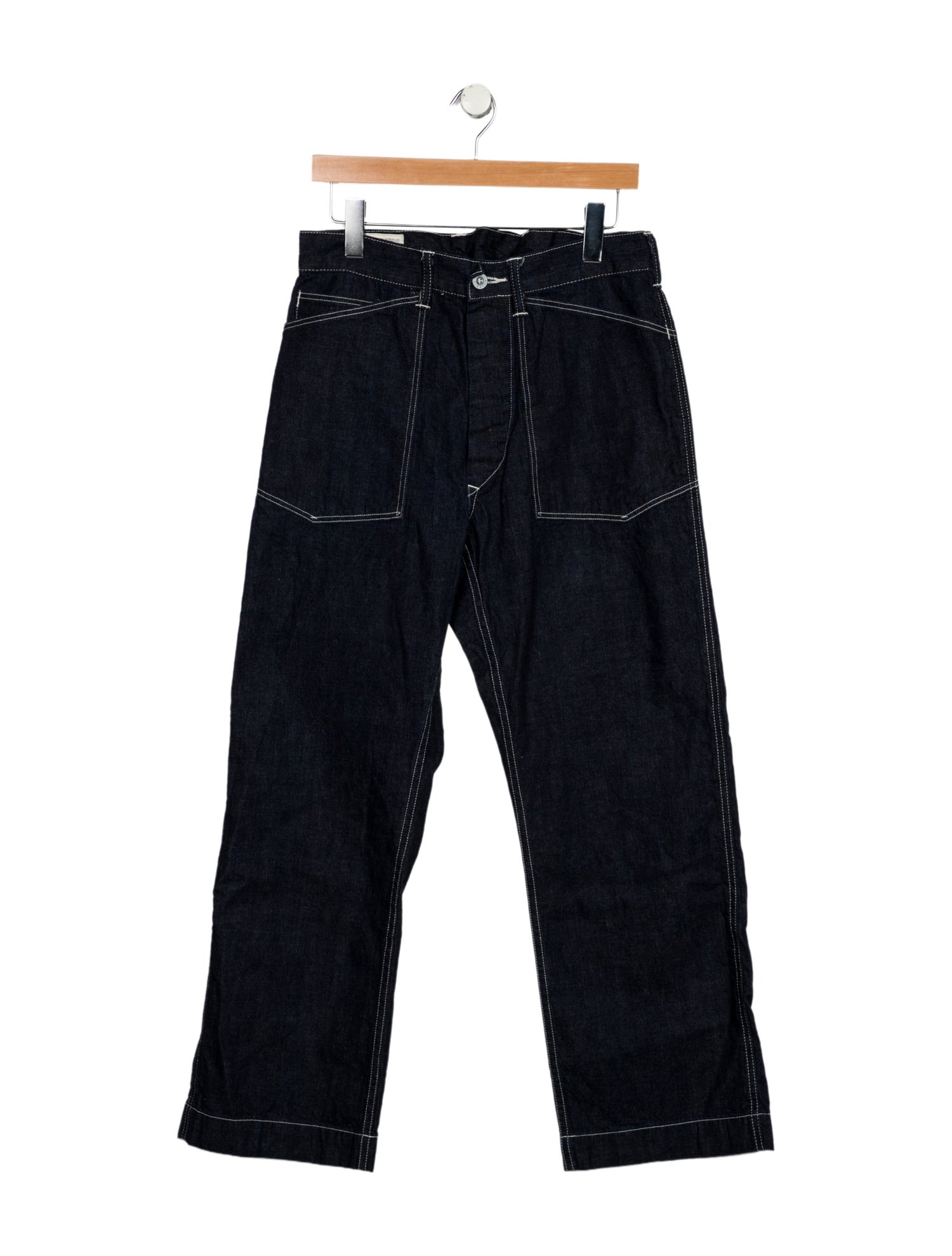 RRL & Co. High-Rise Wide Leg Jeans