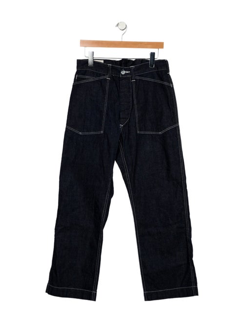 RRL & Co. High-Rise Wide Leg Jeans