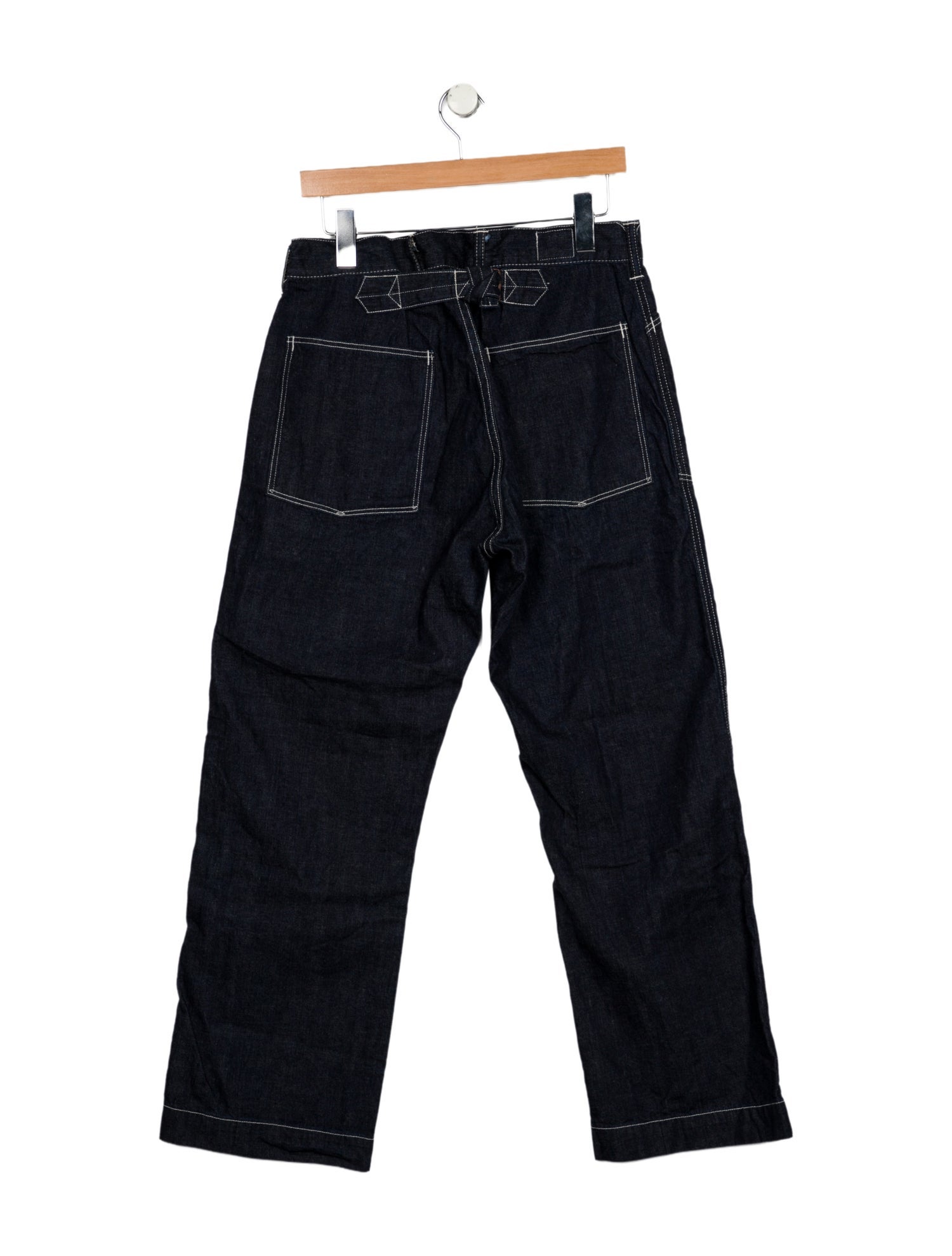 RRL & Co. High-Rise Wide Leg Jeans