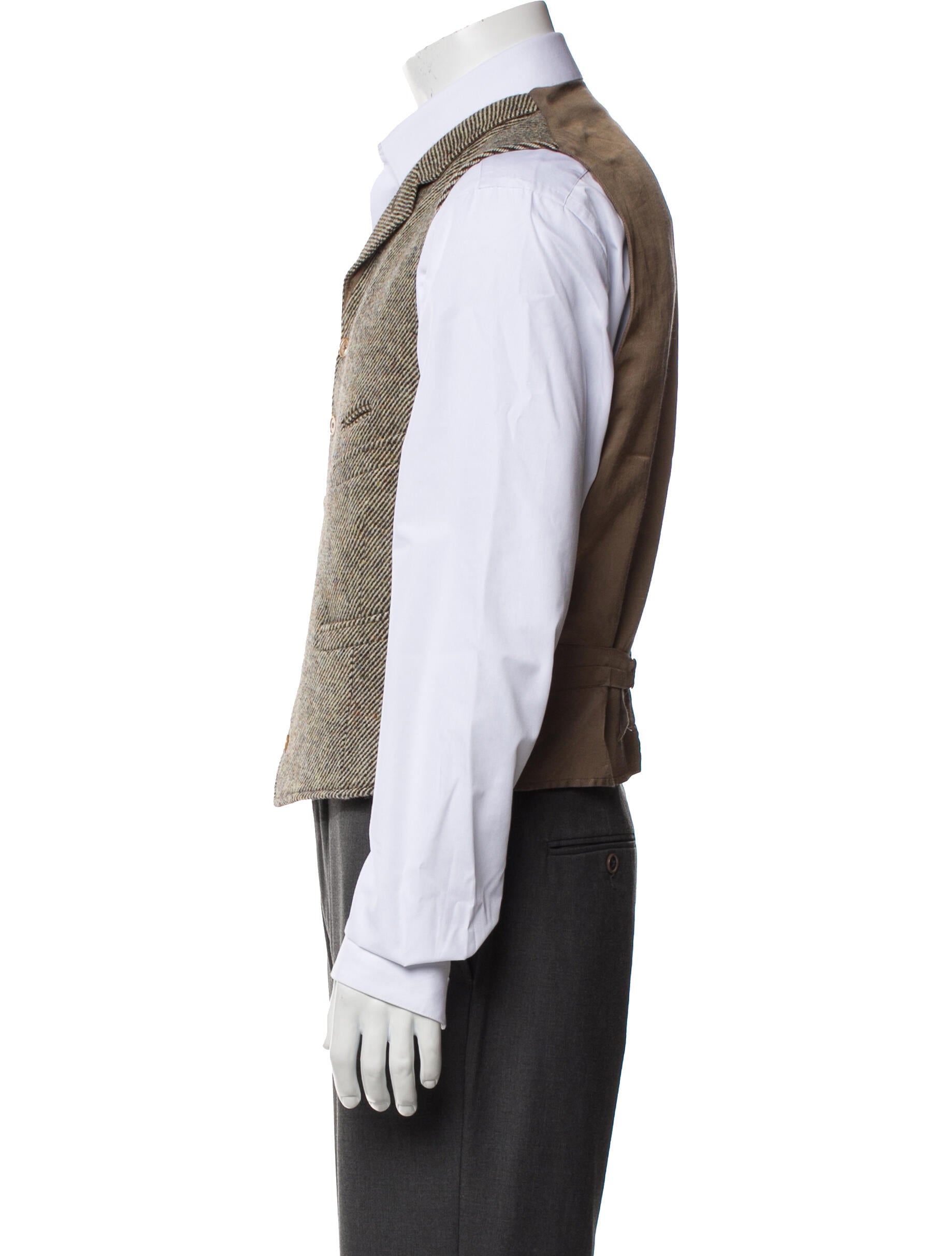 RRL & Co. Striped Suit Vest