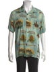 RRL & Co. Printed Short Sleeve Shirt