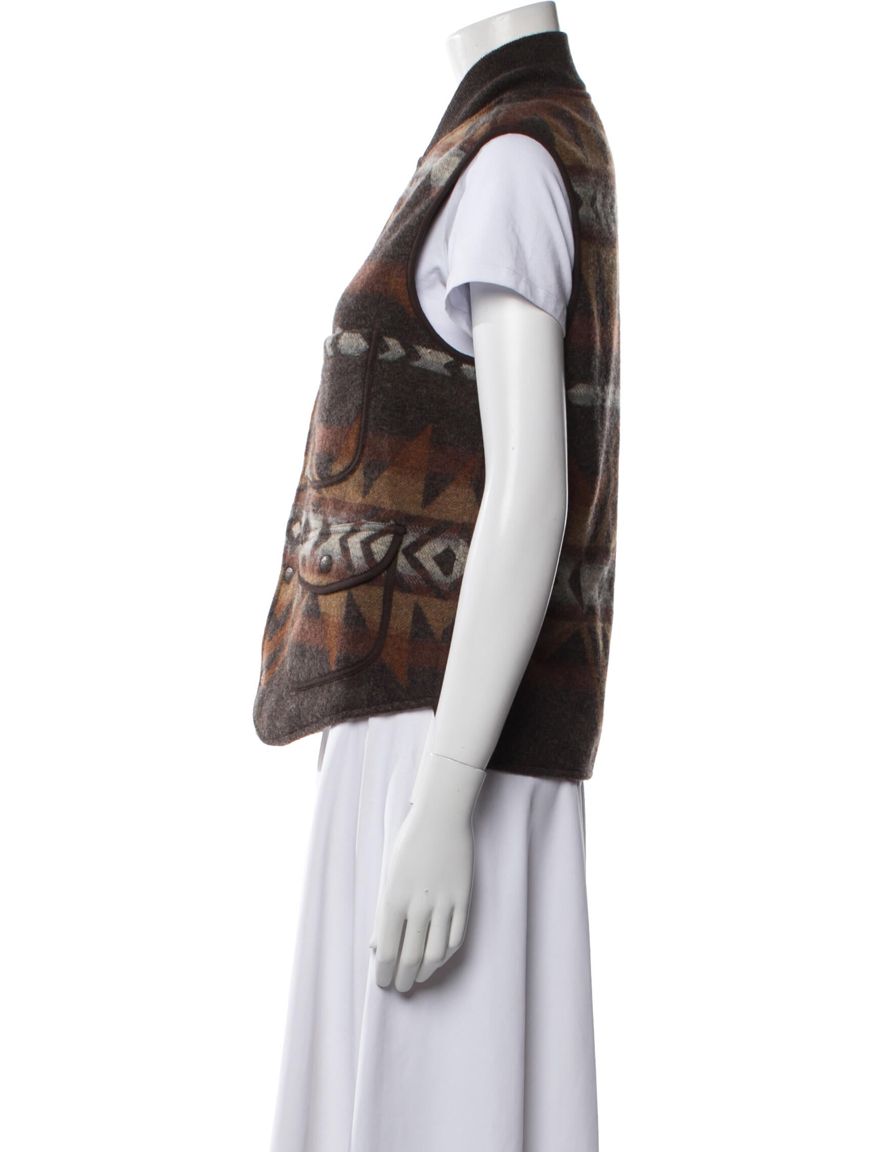 RRL & Co. Wool Printed Vest