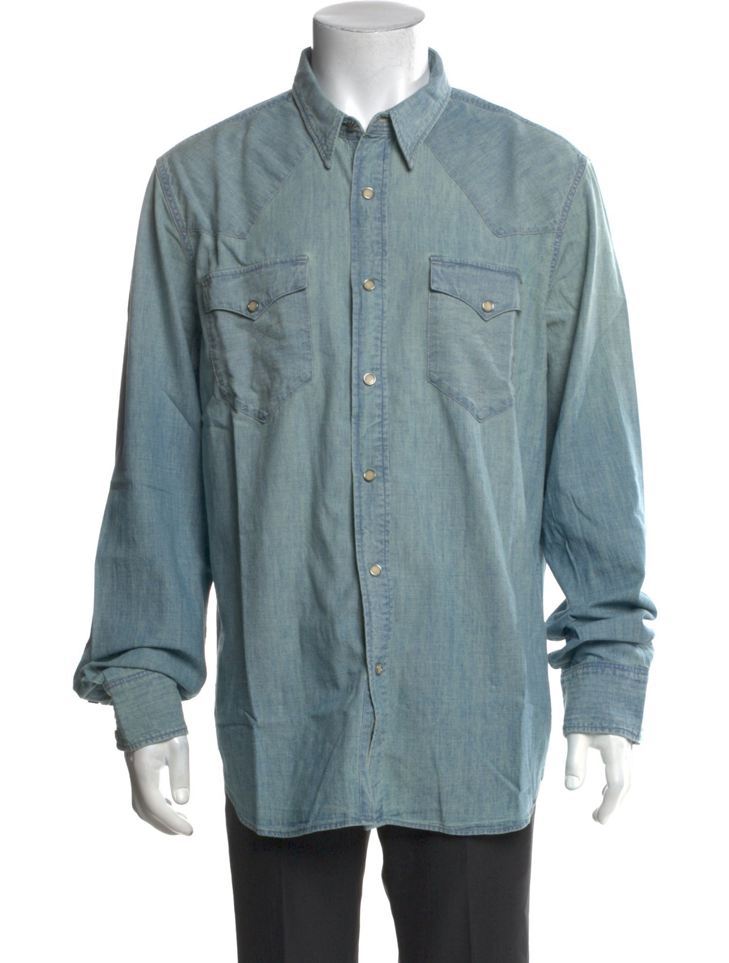 RRL & Co. Long Sleeve Denim Shirt w/ Tags
