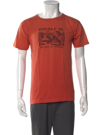 RRL & Co. Graphic Print Crew Neck T-Shirt