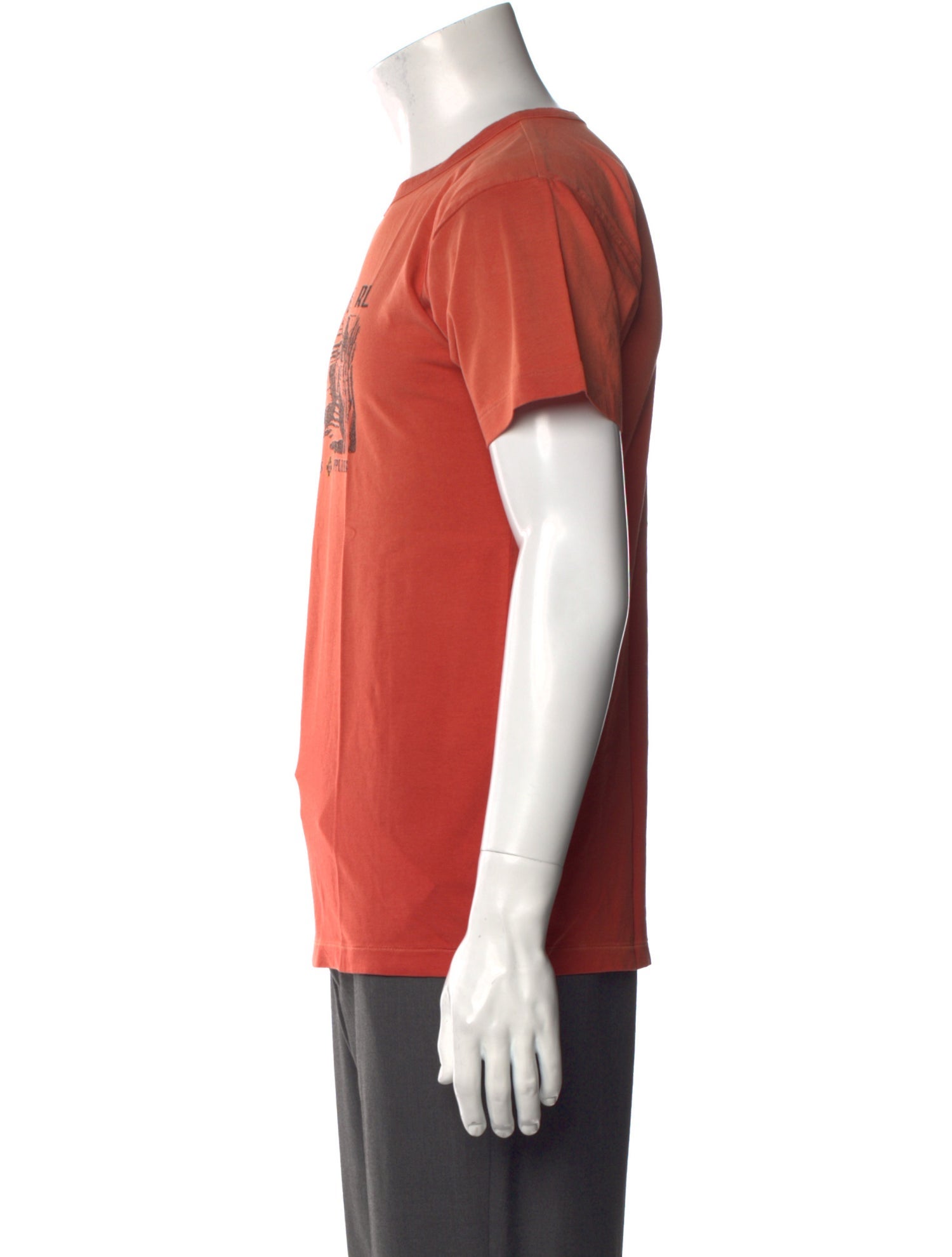 RRL & Co. Graphic Print Crew Neck T-Shirt