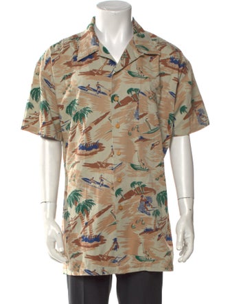 RRL & Co. Printed Long Sleeve Shirt