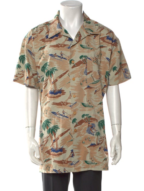 RRL & Co. Printed Long Sleeve Shirt