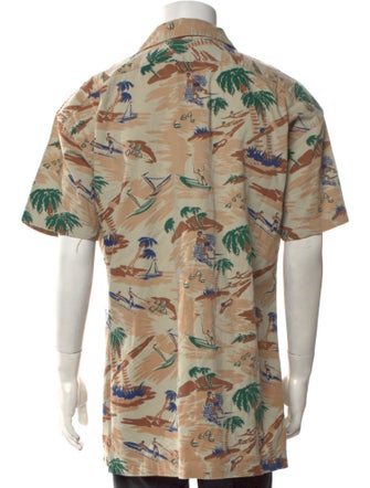 RRL & Co. Printed Long Sleeve Shirt