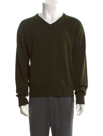 RRL & Co. Lambswool V-Neck Pullover