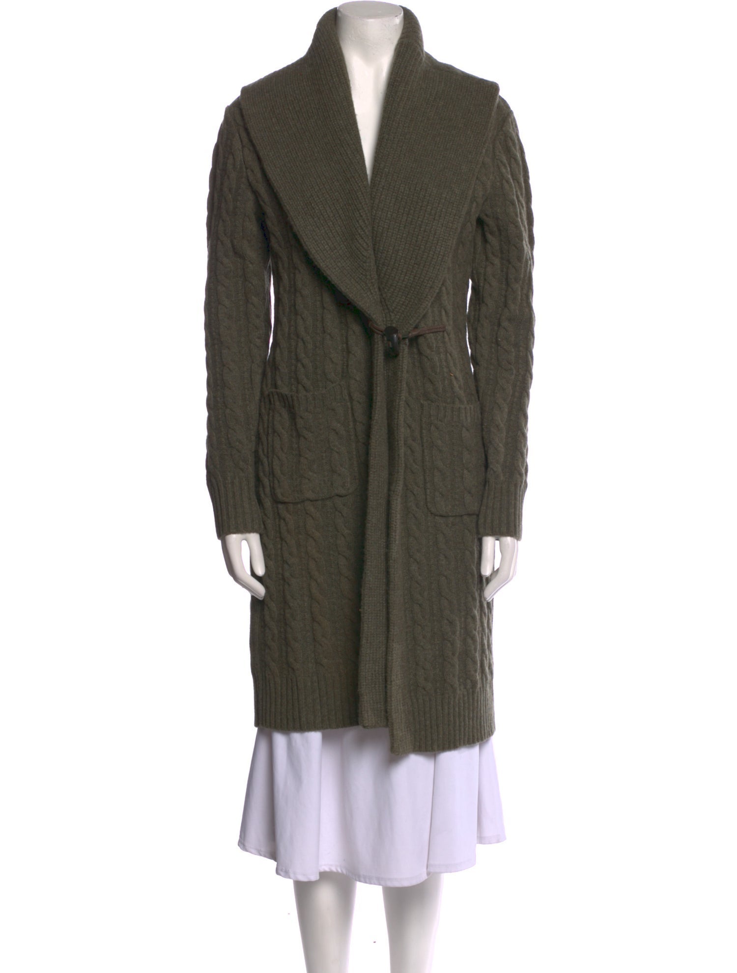 RRL & Co. Wool Cowl Neck Sweater