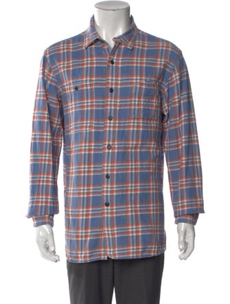 RRL & Co. Plaid Print Long Sleeve Shirt