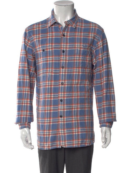 RRL & Co. Plaid Print Long Sleeve Shirt