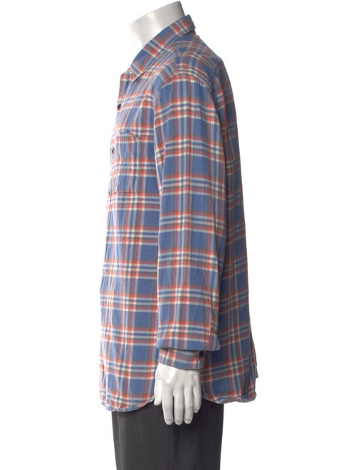 RRL & Co. Plaid Print Long Sleeve Shirt