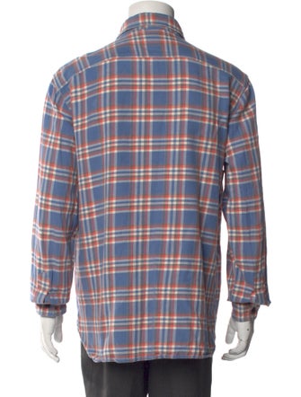 RRL & Co. Plaid Print Long Sleeve Shirt