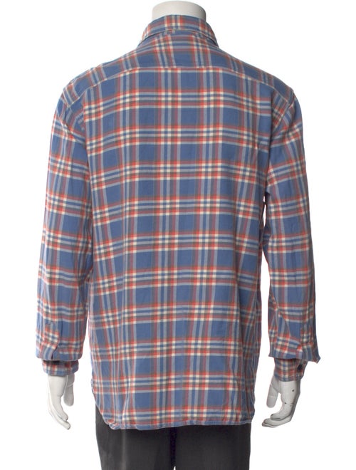 RRL & Co. Plaid Print Long Sleeve Shirt